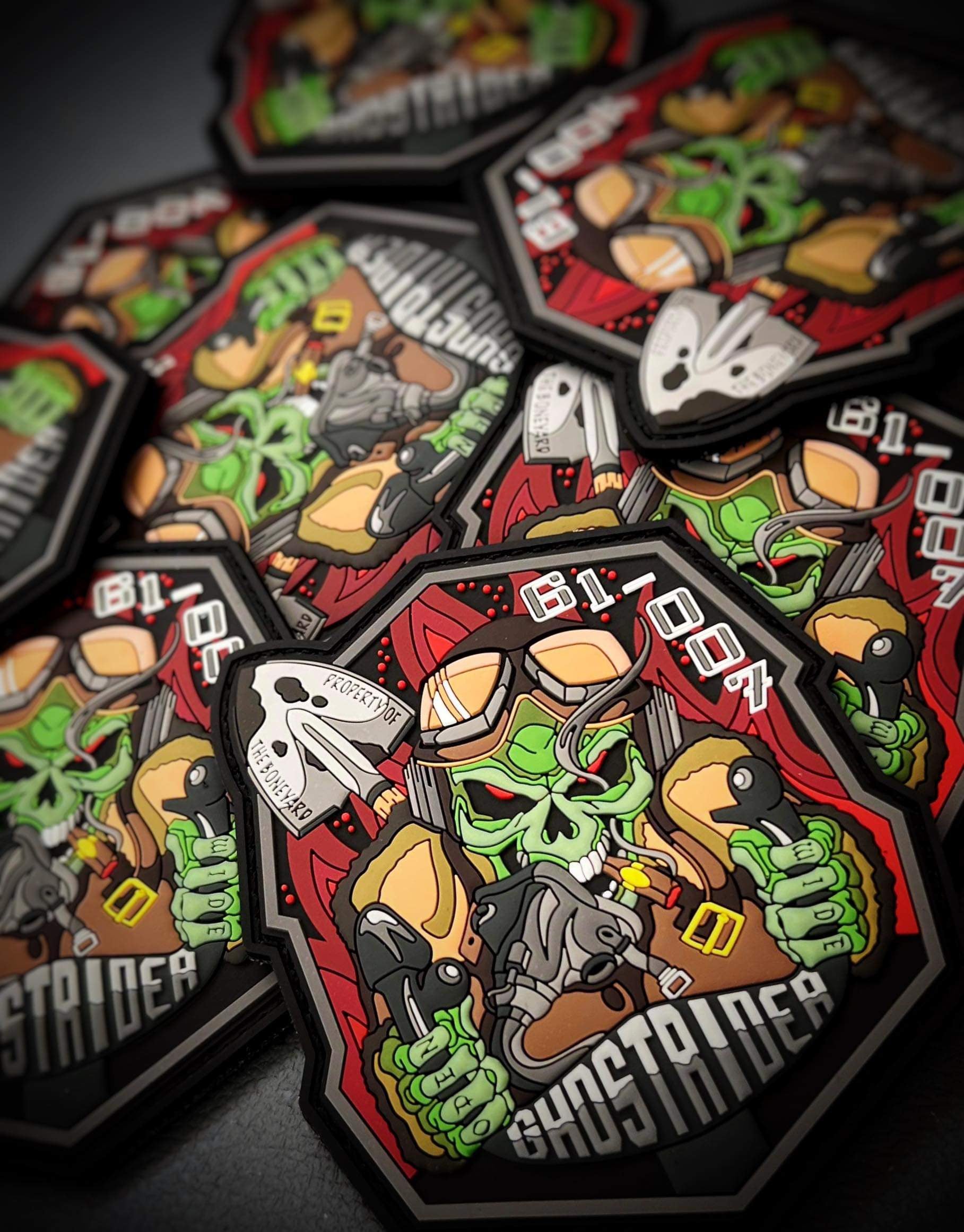 Ghost Riders Mc Patch Ghostrider GITD Patch – Fox-One