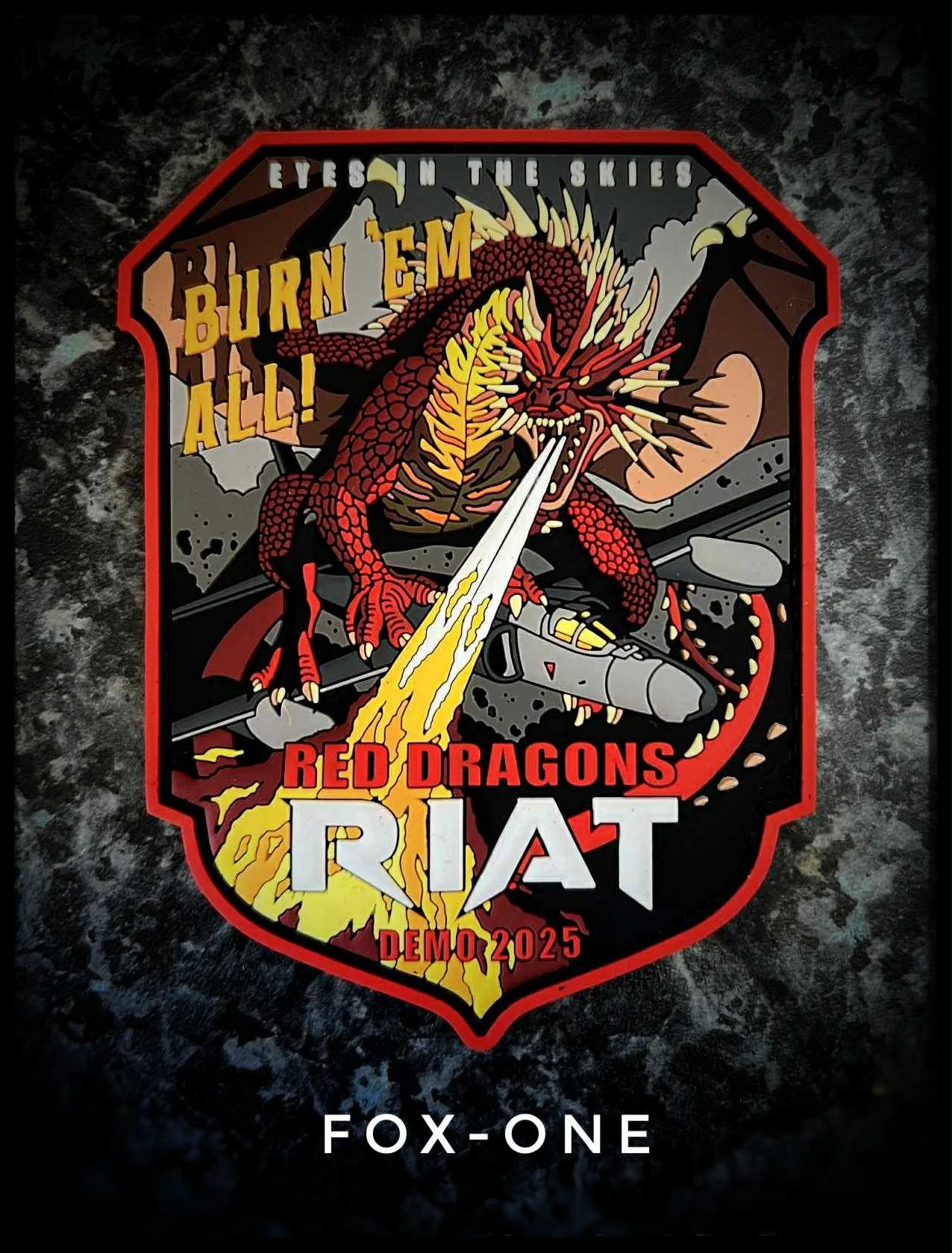 U2 Red Dragon Demo RIAT25