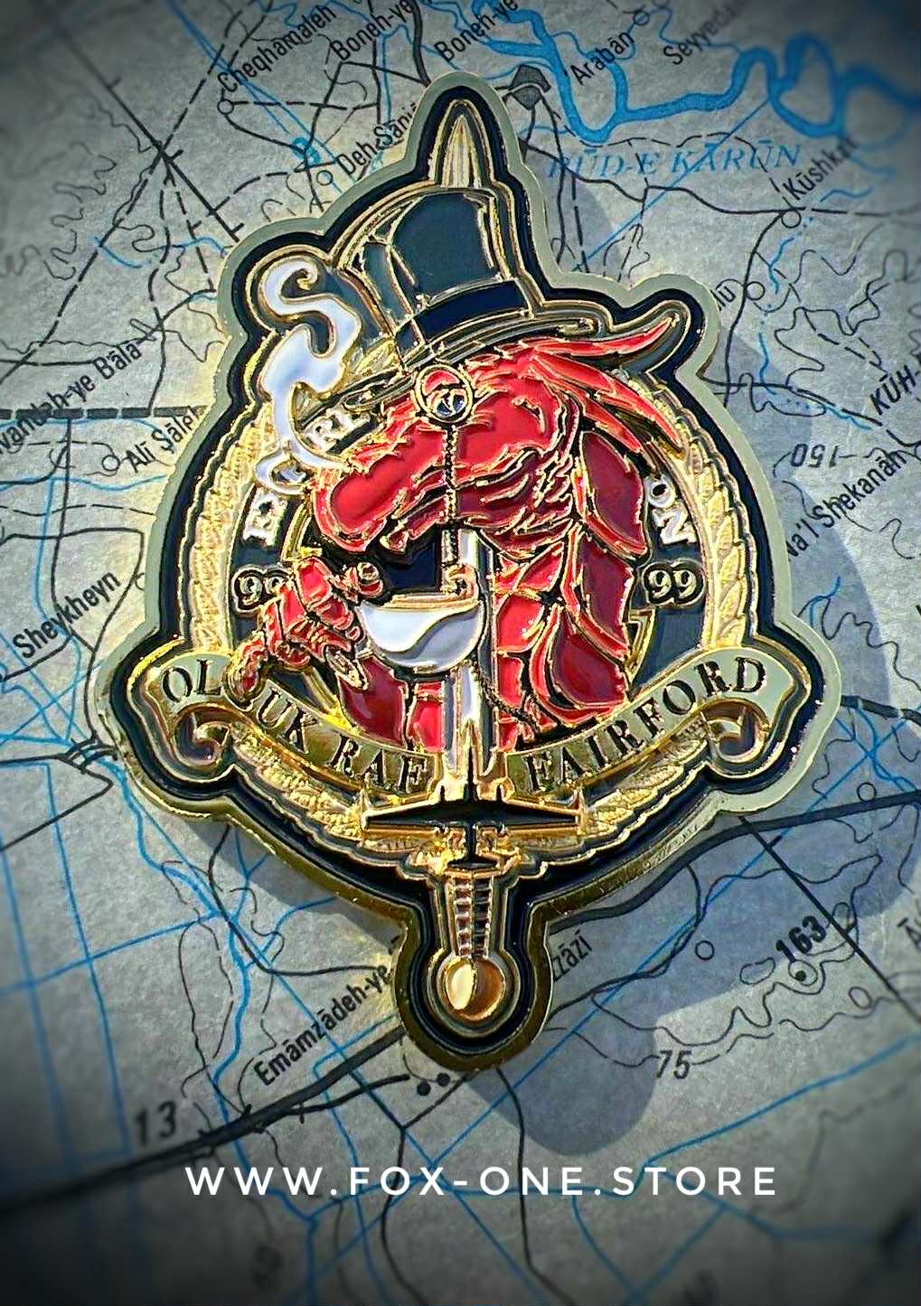 99th Rd Coin 99th ERS commander coin – Fox-One